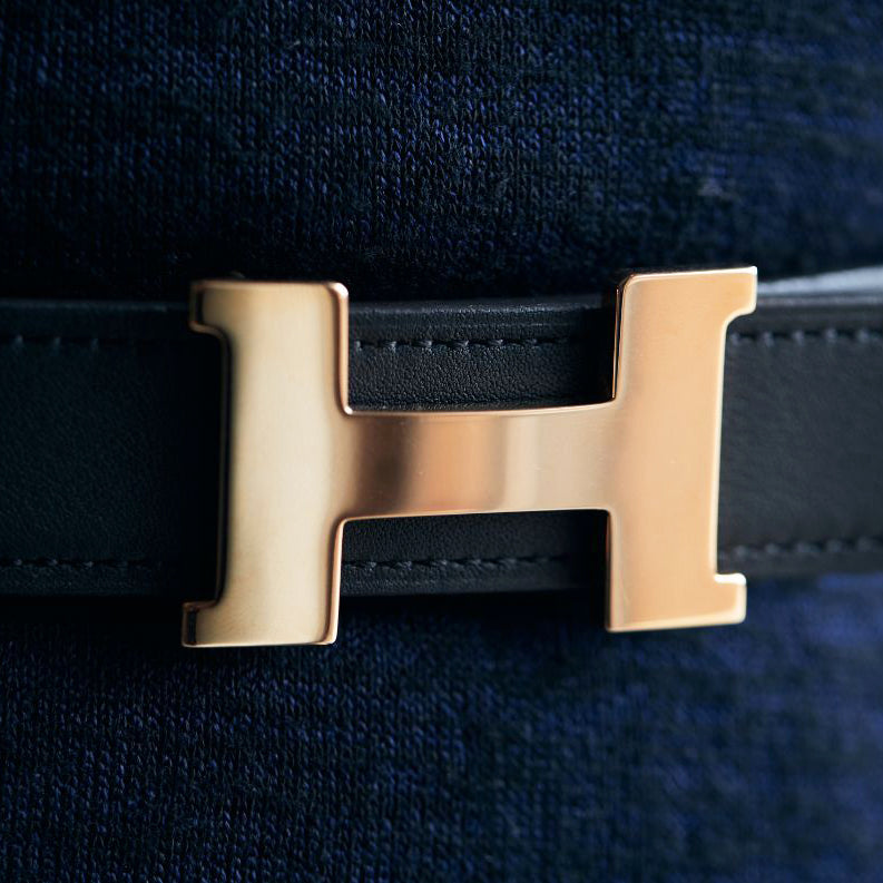 Mini Constance Reversible Leather belt