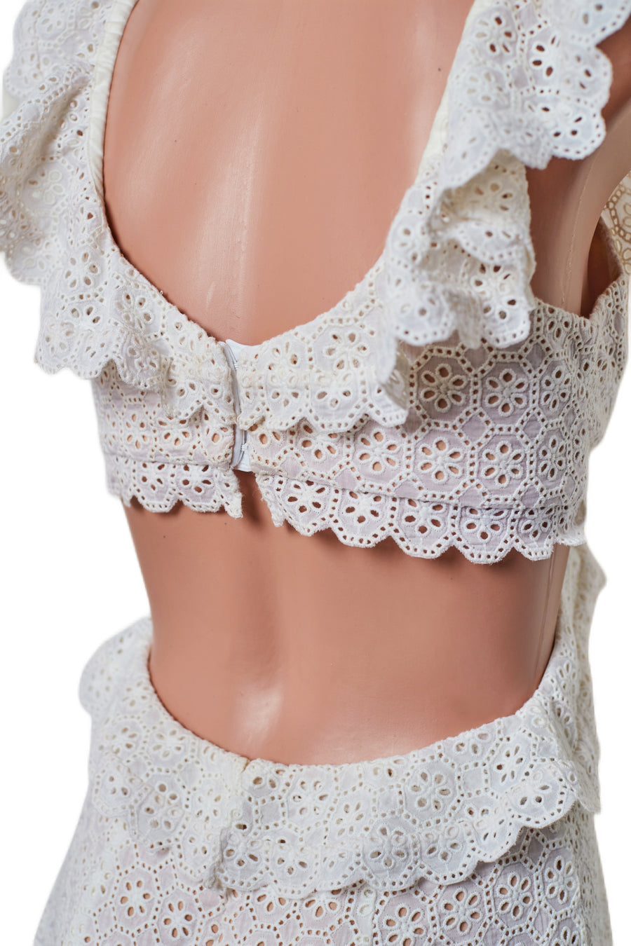 White Lace Playsuit