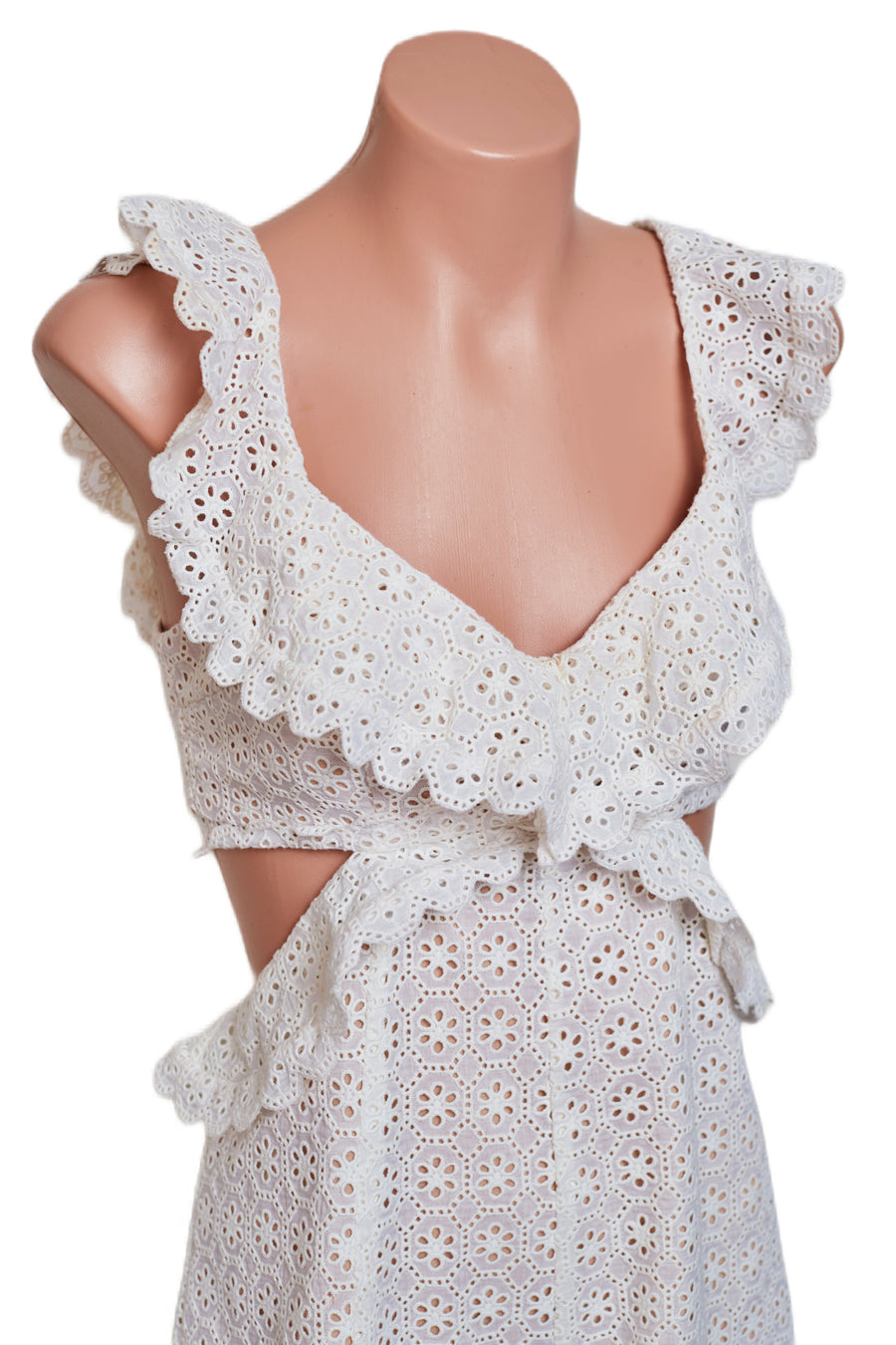 White Lace Playsuit